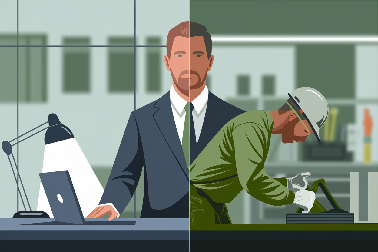 Illustration : Cadres et ouvriers : un écart qui se réduit mais reste de 2,6 fois