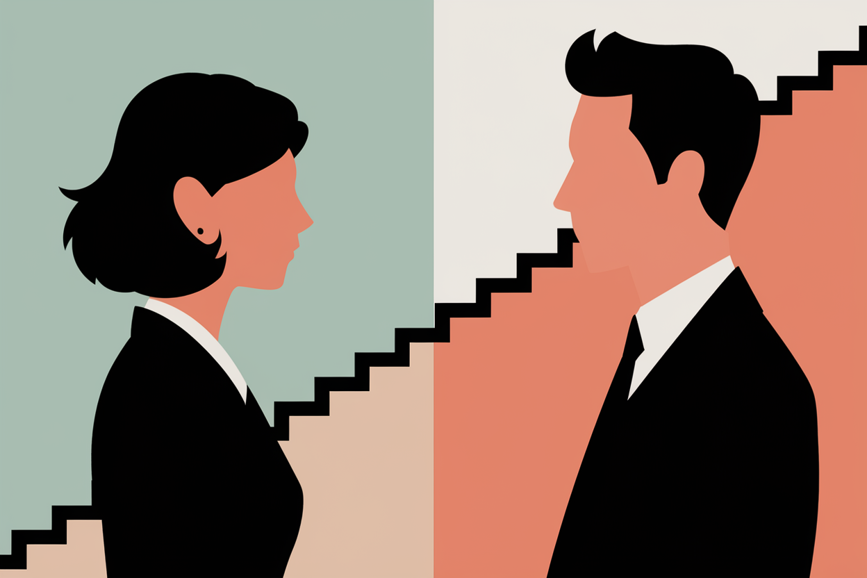 Illustration : Écart de salaire femmes-hommes : 14,1 % en 2023, un recul historique mais lent